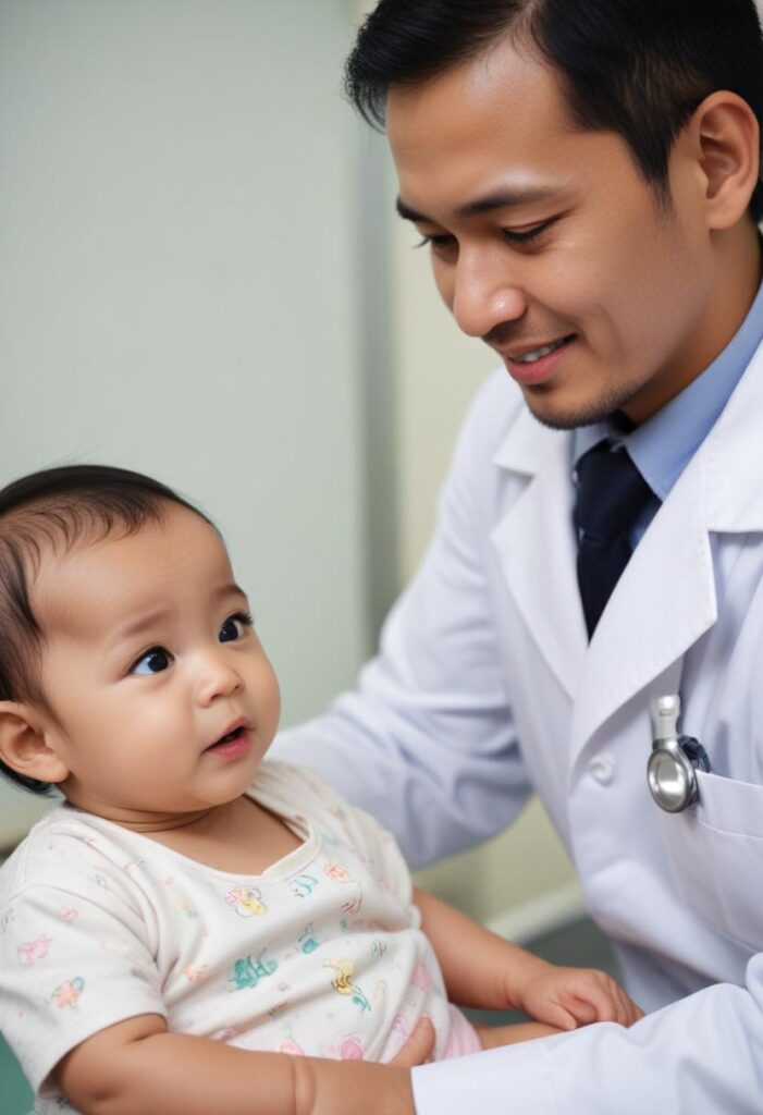pikaso_texttoimage_Malaysian-male-Doctor-watching-a-baby-for-medical-